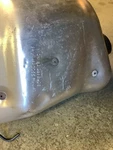 Ski-doo 380 Muffler 2004 -2009 Gsx, Gtx, Mxz Fan. Fixed Price $150.00.