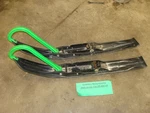 2000 Arctic Cat ZR600 Efi Oem Original Plastic Skis W Green Loops Runner. Fixed Price $175.00.
