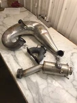 Arctic Cat M8000 153 Muffler Pipe Exhaust Set. Fixed Price $435.75.