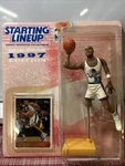 1997 Grant Hill Starting Lineup Sports Figurine - Detroit Pistons. Fixed Price $10.50.
