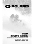 Polaris Owners Manual Book 2019 600 Rush Pro-s, 800 & Xcr. Fixed Price $19.50.