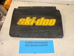 1997 Ski-doo Mxz 670 Rear Mud Guard Oem Yellow Logo. Fixed Price $48.00.