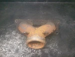 08-20 Polaris Exhaust Manifold Assembly # 1261796-029 Iqr Iq-r 600 Racer MD12. Fixed Price $45.95.