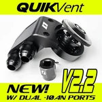 Level 7 Performance Quikvent Oil Cap Breather Can Rsx Si 10AN Quick. Fixed Price $179.00.