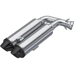 Mbrp 4" Dual Slip-on Exhaust Polaris Performance Series AT-9534PT. Fixed Price $904.99.