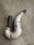 Ski-doo Skandic 600 Wt Exhaust Pipe, Tuned 514055027. Fixed Price $145.45.