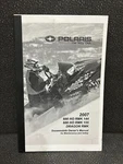 Polaris 600 Ho Rmk 144 155 Dragon 2007 Snowmobile Owner's Manual Book Bw. Fixed Price $19.99.