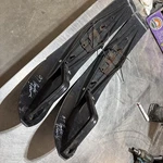 1996 - 1997 Arctic Cat Zrt, Powder Extreme 600 Oem Plastic Skis. Fixed Price $199.95.