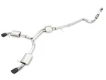 Awe Tuning Track Edition Exhaust Dual Outlet Diamond Black Tips For Audi B9 A4. Fixed Price $1595.00.