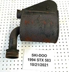 Ski-doo Formula Stx Mx Z 583 670 Exhaust Canister 514035500. Fixed Price $44.50.