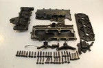 1982 Mercury 70HP Elpt Exhaust Manifold Covers 69579. Fixed Price $48.59.