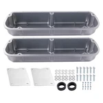 Finned Aluminum Valve Cover Ford 289 302 351W 1962-85 Polished Finish. Fixed Price $106.75.