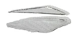 2007 Ski-doo Summit X 800R Rev 144" Hood Set Right Left Black. Fixed Price $71.20.