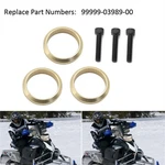Copper Exhaust Gasket Ring With Screws Set For Yamaha. Fixed Price $20.55.