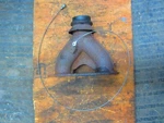 1999 Arctic Cat Sno Pro Z440 Exhaust Manifold 0712-324. Fixed Price $55.00.