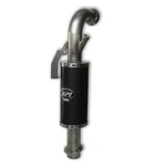 Straightline Performance Lightweight Carbon Stainless Silencers 134-204. Fixed Price $499.95.