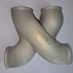 Hyper Flow Racing Z Pipe 316L Stainless Steel Side Exit Exhaust 3.0". Fixed Price $899.00.