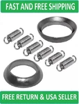 Caltric Exhaust Gaskets & Springs Kit For Arctic Cat Pantera 550 580 1991-2001. Fixed Price $35.68.