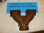 1998 Ski-doo Mxz Summit Rotax 500 Type 494 Exhaust Manifold Pipe. Fixed Price $39.00.