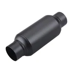 2.5" Inlet Outlet Performance Mufflers Black Resonator Ss Universal. Fixed Price $47.70.