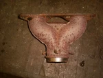 2002 Polaris Xc 800 Edge Chassis Exhaust Y Pipe. Fixed Price $50.00.